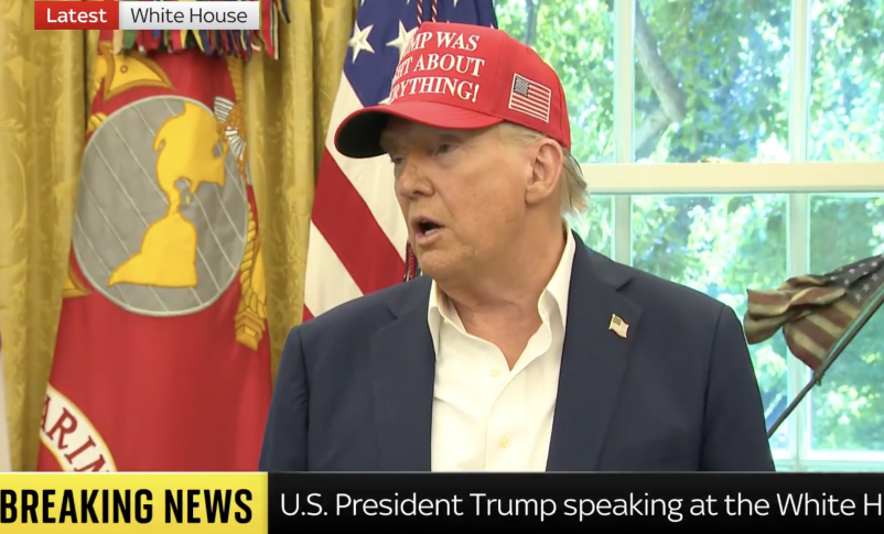 Radio Jai: Trump sugiere que menos de 20 rehenes siguen vivos en Gaza, en contra del recuento oficial israelí